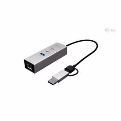 i-tec USB-C/USB-A Metal HUB 3 (2x USB-C, 1x USB-A) Port + 2.5GLAN - Additional view 3