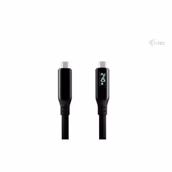 i-tec Thunderbolt 4/USB4 Class Pro Cable 240W with LCD (40 Gbps, 150 cm) - Additional view 2