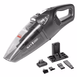 Concept VP4380, Dry, HEPA, Bagless, Black, 0.45 L, Battery