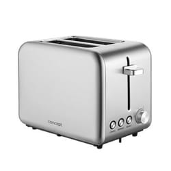 Concept TE2050 toaster 2 slice(s) 950 W Stainless steel