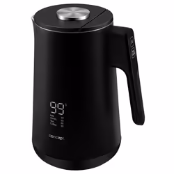 Concept RK3340, 1.7 L, 1500 W, Black, Plastic, Stainless steel, Adjustable thermostat, Cordless