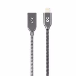 Epico 9915111900042, 1.2 m, Lightning, USB A, Male, Female, Grey