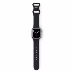 Epico 41918101300001, Watch strap, Apple, Watch 3, 4, 5, SE, 6 and the newest 7 series, Silicone, Black, 22 mm