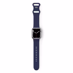 Epico 41918101600001, Watch strap, Apple, Watch 3, 4, 5, SE, 6 and the newest 7 series, Silicone, Blue, 22 mm