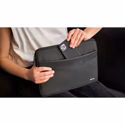 Epico 9911141300028 laptop case 40.6 cm (16") Sleeve case Black
