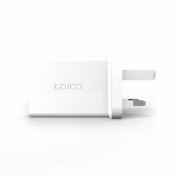 Epico 9915101100105 mobile device charger Universal White AC Fast charging Indoor