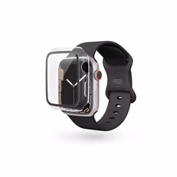 Epico 63410151000002, Watch bumper, Apple, Apple Watch 7/8 (45 mm), Polycarbonate (PC), Tempered glass, 40 mm, 0.4 mm