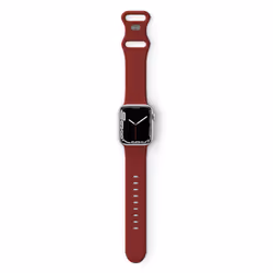 Epico 41918101400001, Watch strap, Apple, Watch 3, 4, 5, SE, 6 and the latest 7 series, Silicone, Red, 22 mm
