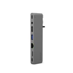 Epico 9915111900080 laptop dock/port replicator Docking USB Type-C Grey