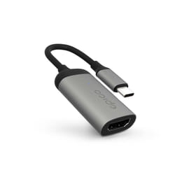 Epico 9915111900081 video cable adapter USB Type-C HDMI Grey