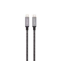 Epico 9915101300210, Male, Male, 1.5 m, Grey, Aluminium, 40 Gbit/s