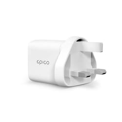 Epico 9915101100147 mobile device charger Laptop, Smartphone, Smartwatch, Tablet White AC Fast charging Indoor