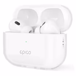 Epico 8596049174687, Cover, Thermoplastic polyurethane (TPU), 12 g, Transparent, White
