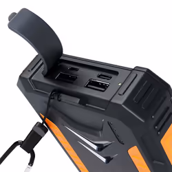 Epico Spello 24000 mAh Wireless charging Black, Orange