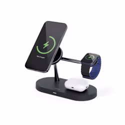 Epico Spello Headphones, Smartphone, Smartwatch Black, Grey USB Wireless charging Indoor