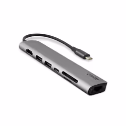 Epico 9915112100071, USB Type-C, HDMI, RJ-45, USB 3.0, USB 3.2 Gen 1 (3.1 Gen 1) Type-C, MicroSD (TransFlash), SD, SDHC, SDXC ...