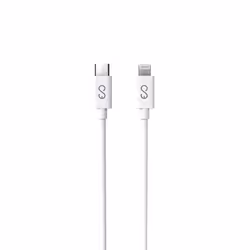 Epico 9915101100173, 1.2 m, USB C, Lightning, 0.48 Gbit/s, White