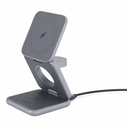 Epico Mag+, Indoor, USB, Wireless charging, Grey
