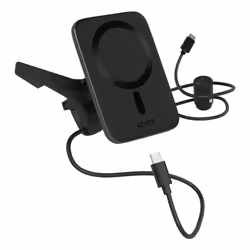 Epico 9915101300252, Auto, USB, Wireless charging, 1 m, Black