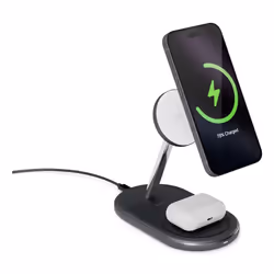 Epico UltraBase EX40 Headphones, Smartphone Black, Grey AC Wireless charging Indoor