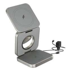 Epico UltraBase EF45 Headphones, Smartphone, Smartwatch Titanium USB Wireless charging Indoor