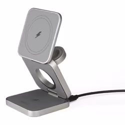 Epico UltraBase EF45 Headphones, Smartphone, Smartwatch Titanium USB Wireless charging Indoor