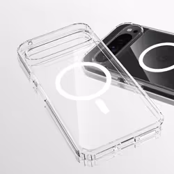 Epico Spello Mag+ mobile phone case 17.3 cm (6.8") Cover Transparent, White