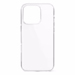 Epico Spello Clear mobile phone case 17 cm (6.7") Cover Transparent, White