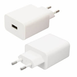 40W SuperCharge USB Wall Charger Fast Charge with USB-C Cable - Huawei White