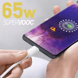 Original Oppo USB to USB-C Cable DL129 SuperVOOC 65W White 1m