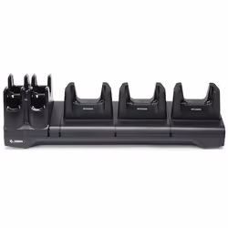 CRD3S4T-RFD49-UNIV-CHG-1R/ RFD40/RFD90. 3 Device Slots/4 Toaster Slots. Charge Only Cradle with support for Universal/3rd Par ...