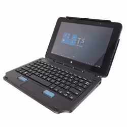 Zebra SG-ET5X-10KBC-UK1-01, QWERTY, UK English, Zebra, ET51/ET56, Black, 25.6 cm (10.1")