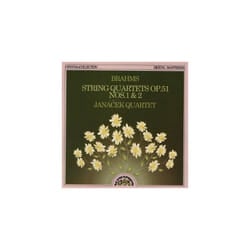 Brahms Johannes  Brahms Jancek Quartet CD