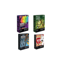 4pcs Unstable Unicorns Board Games English Family Party Expansion Basic - 4pcs