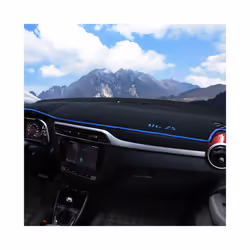 For MG ZS EV 2017 2018 2019 2020 2021 2022 2023 Car Dashboard Cover Dash - A RHD Red Side