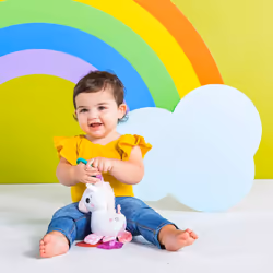 Bright Starts Sparkly Unicorn Toy