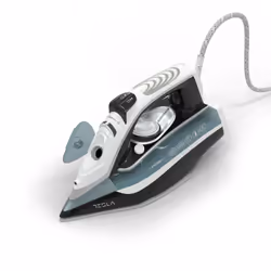 Tesla IR302BL, Dry & Steam iron, Ceramic soleplate, 1.9 m, 135 g/min, Black, Blue, White, 25 g/min