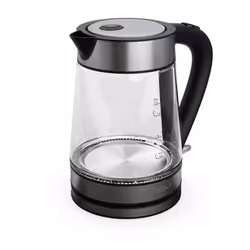 Tesla KT300X, 1.7 L, 2200 W, Stainless steel, Transparent, Glass, Stainless steel, Water level indicator, Overheat protection