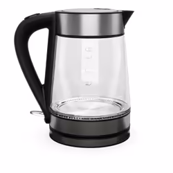 Tesla KT300X electric kettle 1.7 L 2200 W Stainless steel, Transparent