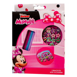 Minnie Mouse Make Your Own 3 Bracelet & 18 Charms Set