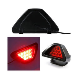 Motorcycle Triangle Brake Stop Light Warning Rear Tail Light Auto Motorcycle - Red