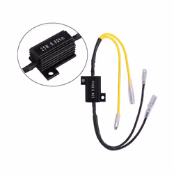 1 Pair Moto Resistance Power Resistor Load Decoding Resistor for LED Mini - as picture shown