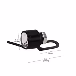 12V LED Light Indicators For Motorcycle Waterproof Motor Taillight Lamp - WHITE