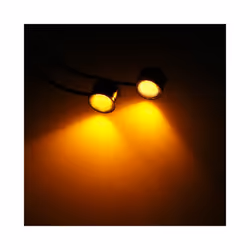 12V LED Light Indicators For Motorcycle Waterproof Motor Taillight Lamp - Blue