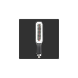 1Pc Turn Signal LED Light Motorcycle Stop Signal DRL Flowing Water Flashing - WHITE