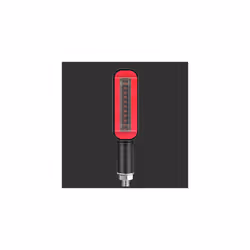 1Pc Turn Signal LED Light Motorcycle Stop Signal DRL Flowing Water Flashing - Red