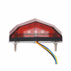 Motorbike Blinker 11 LED Tail Light Motorcycle Signal Indicator Stop Brake - Red