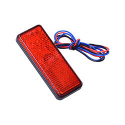 Motorcycle LED Brake Light Rear Light Brake LED Reflector Motorbike Stop - Red