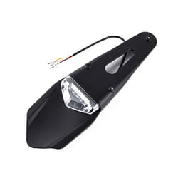 Universal Polisport Motorcycle LED Tail Light&Rear Fender Stop Enduro - Clear