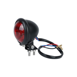 Stop Light Universal Motorcycle Accessories Taillight Motorcycle Tail - Red Black